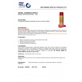 P1911 DAPS Diesel Admision Spray Diesel Applicator Spray - Imagen 2