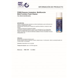 P2995 MFF ESPUMA LIMPIADORA (MULTI FUNCTION FOAM) - Imagen 2